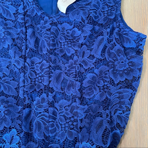 NWT blue lace dress - Picture 5 of 7